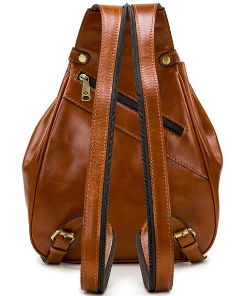 macy's leather backpacks.